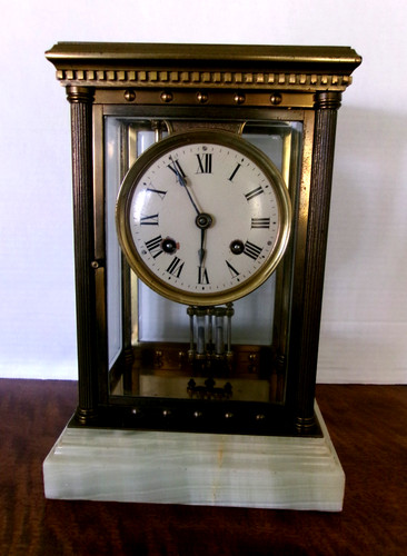 Rare antique mantel clock - rare,
